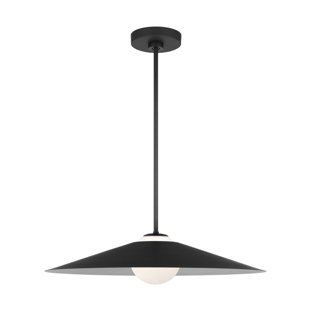 Astra One Light Pendant in Midnight Black - available from The Lighting Shoppe, trusted by Canadian homeowners