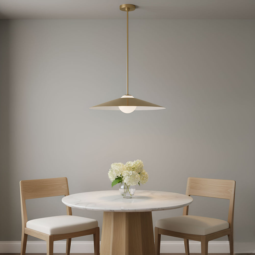 Visual Comfort Studio Canada - DJP1281SB - One Light Pendant - Astra - Satin Brass
