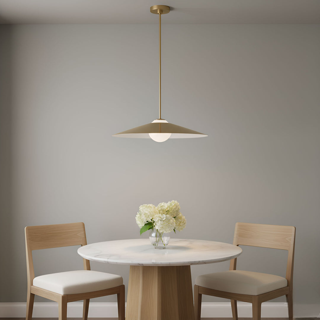 Visual Comfort Studio Canada - DJP1281SB - One Light Pendant - Astra - Satin Brass