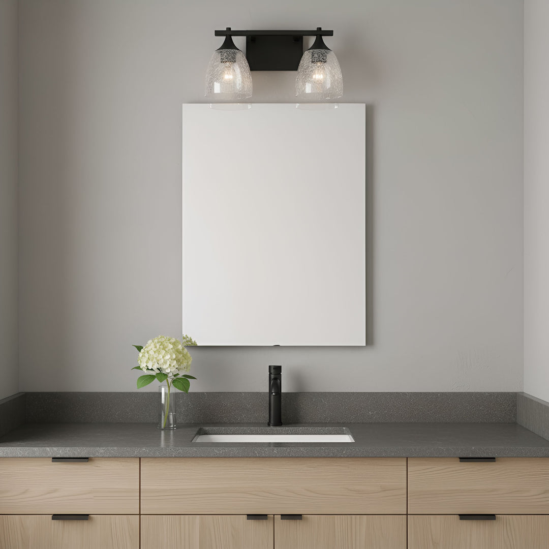 Visual Comfort Studio Canada - DJV1022MBKCKG - Two Light Vanity - Toffino - Midnight Black