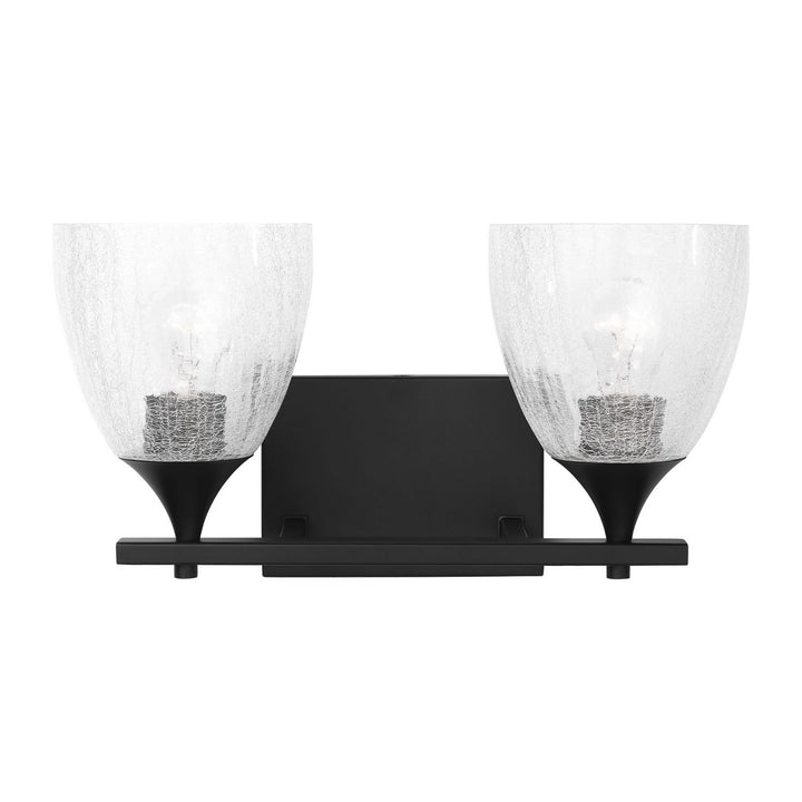 Visual Comfort Studio Canada - DJV1022MBKCKG - Two Light Vanity - Toffino - Midnight Black