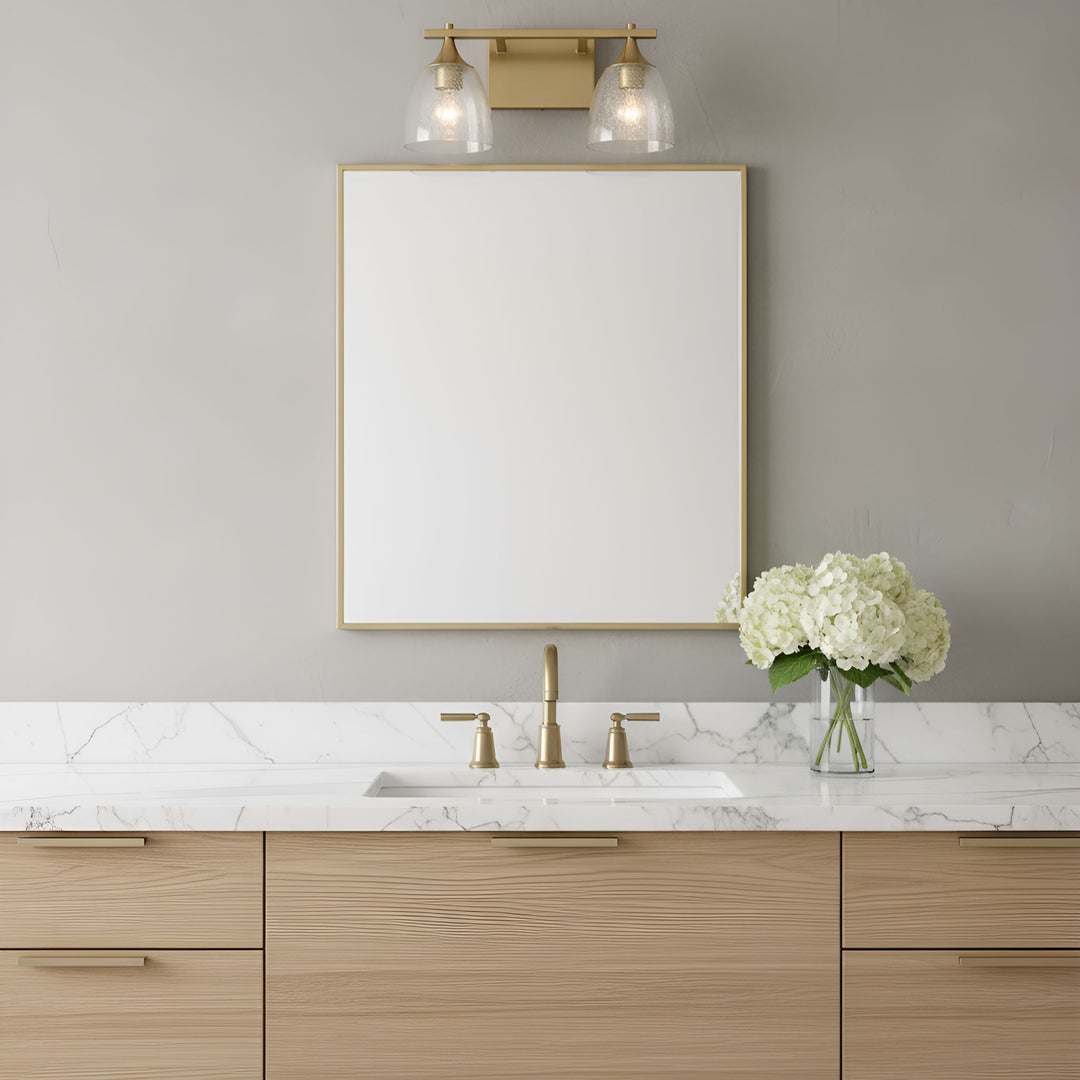 Visual Comfort Studio Canada - DJV1022SBCKG - Two Light Vanity - Toffino - Satin Brass