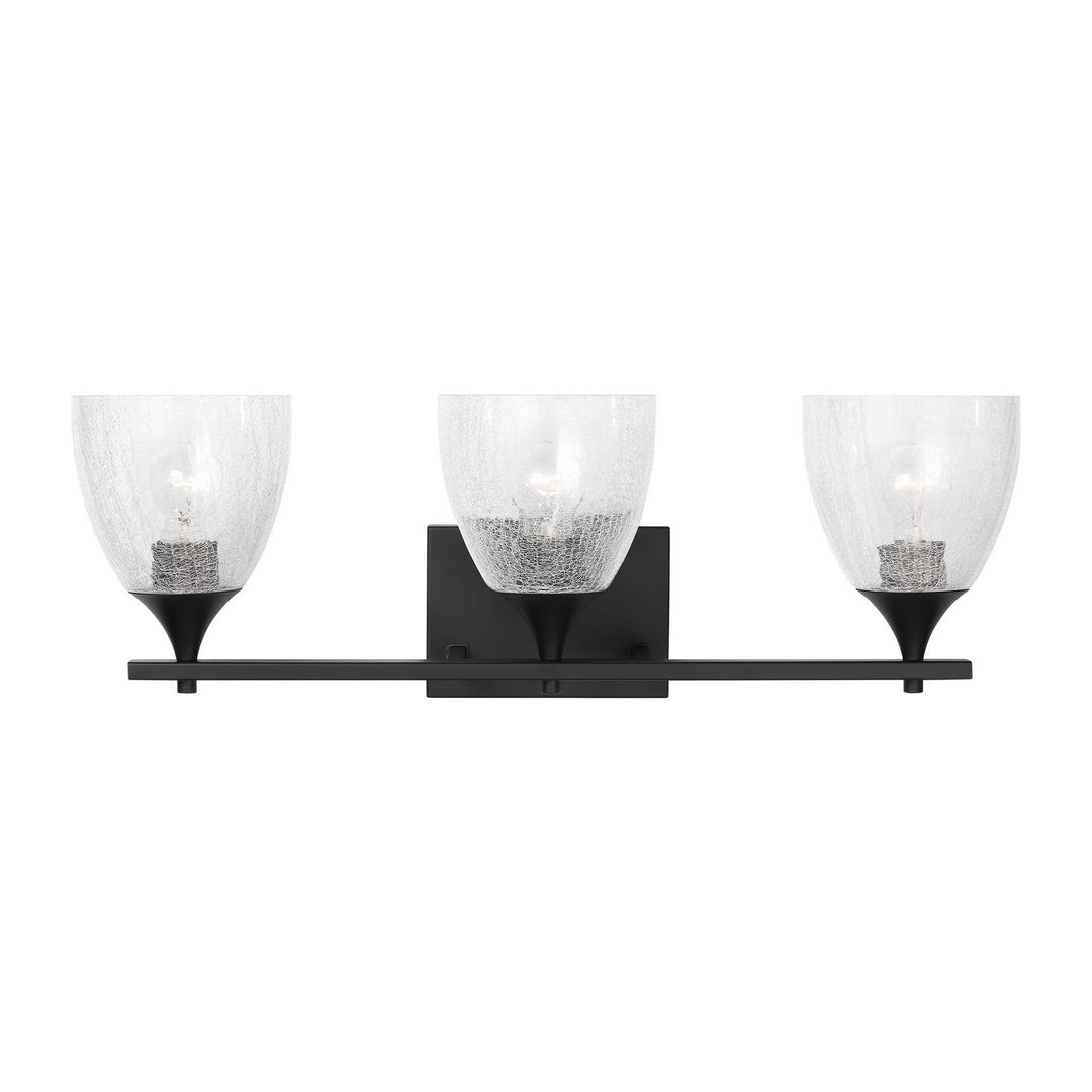 Visual Comfort Studio Canada - DJV1023MBKCKG - Three Light Vanity - Toffino - Midnight Black
