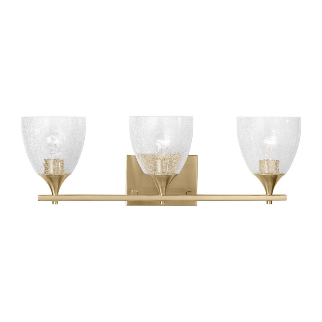Visual Comfort Studio Canada - DJV1023SBCKG - Three Light Vanity - Toffino - Satin Brass