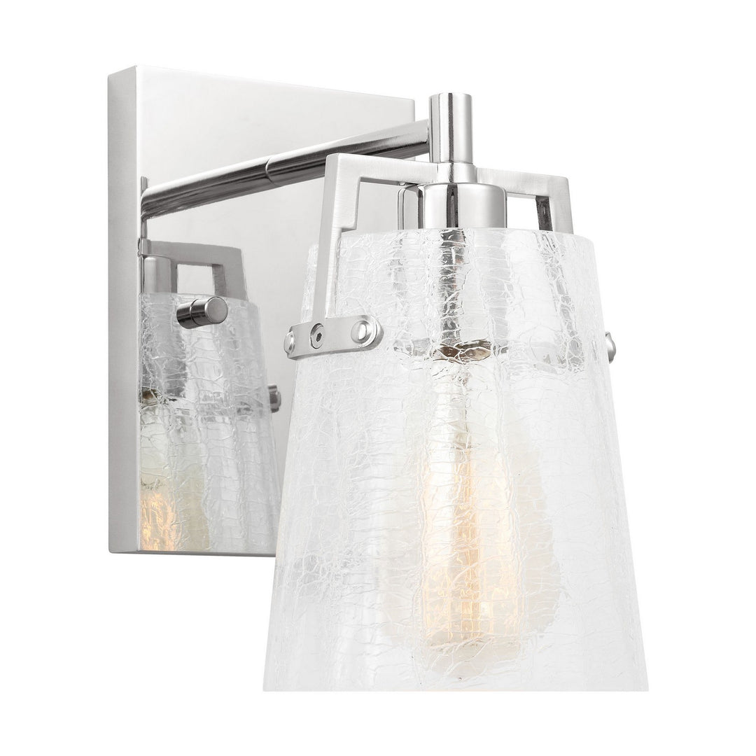 Crofton One Light Wall Sconce in Chrome - available from The Lighting Shoppe, trusted by Canadian homeowners