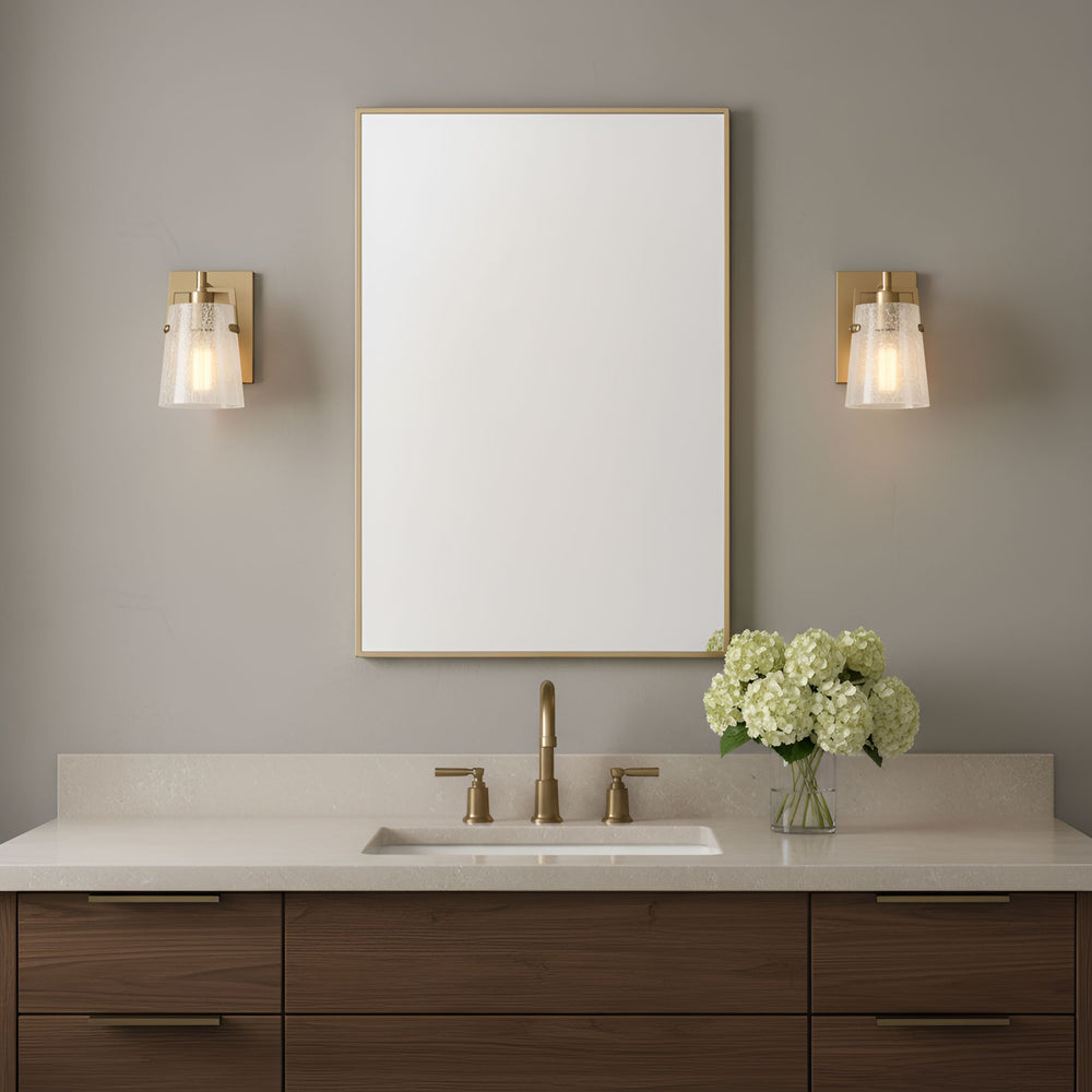 Visual Comfort Studio Canada - DJV1031SBCKG - One Light Wall Sconce - Crofton - Satin Brass