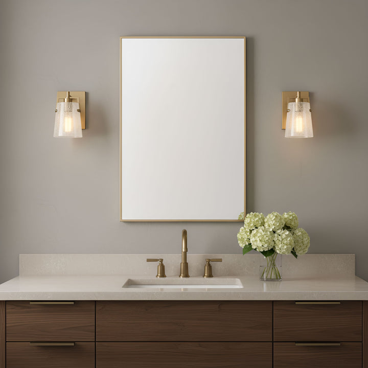 Visual Comfort Studio Canada - DJV1031SBCKG - One Light Wall Sconce - Crofton - Satin Brass