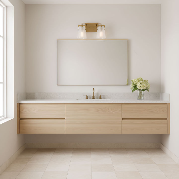 Visual Comfort Studio Canada - DJV1032SBCKG - Two Light Vanity - Crofton - Satin Brass