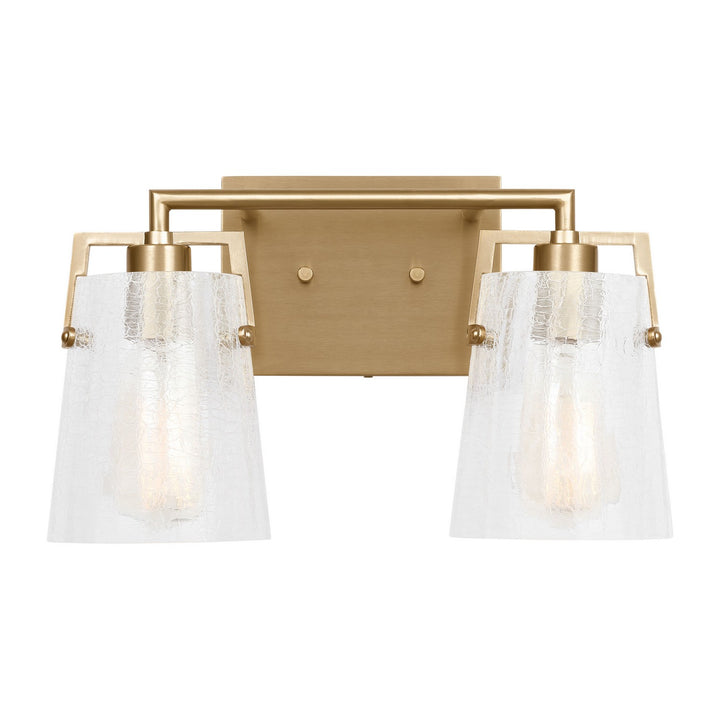 Visual Comfort Studio Canada - DJV1032SBCKG - Two Light Vanity - Crofton - Satin Brass