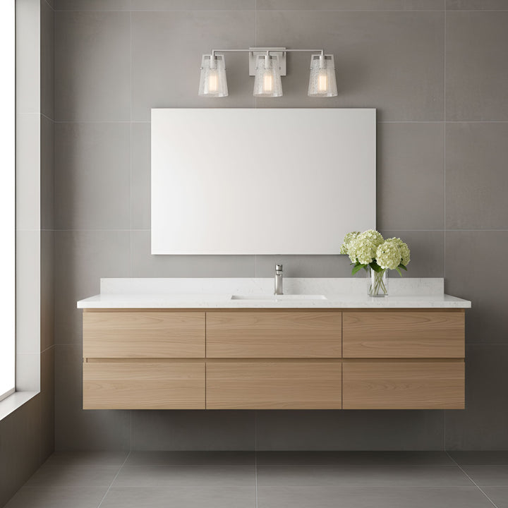 Visual Comfort Studio Canada - DJV1033BSCKG - Three Light Vanity - Crofton - Brushed Nickel