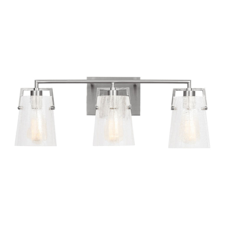 Visual Comfort Studio Canada - DJV1033BSCKG - Three Light Vanity - Crofton - Brushed Nickel