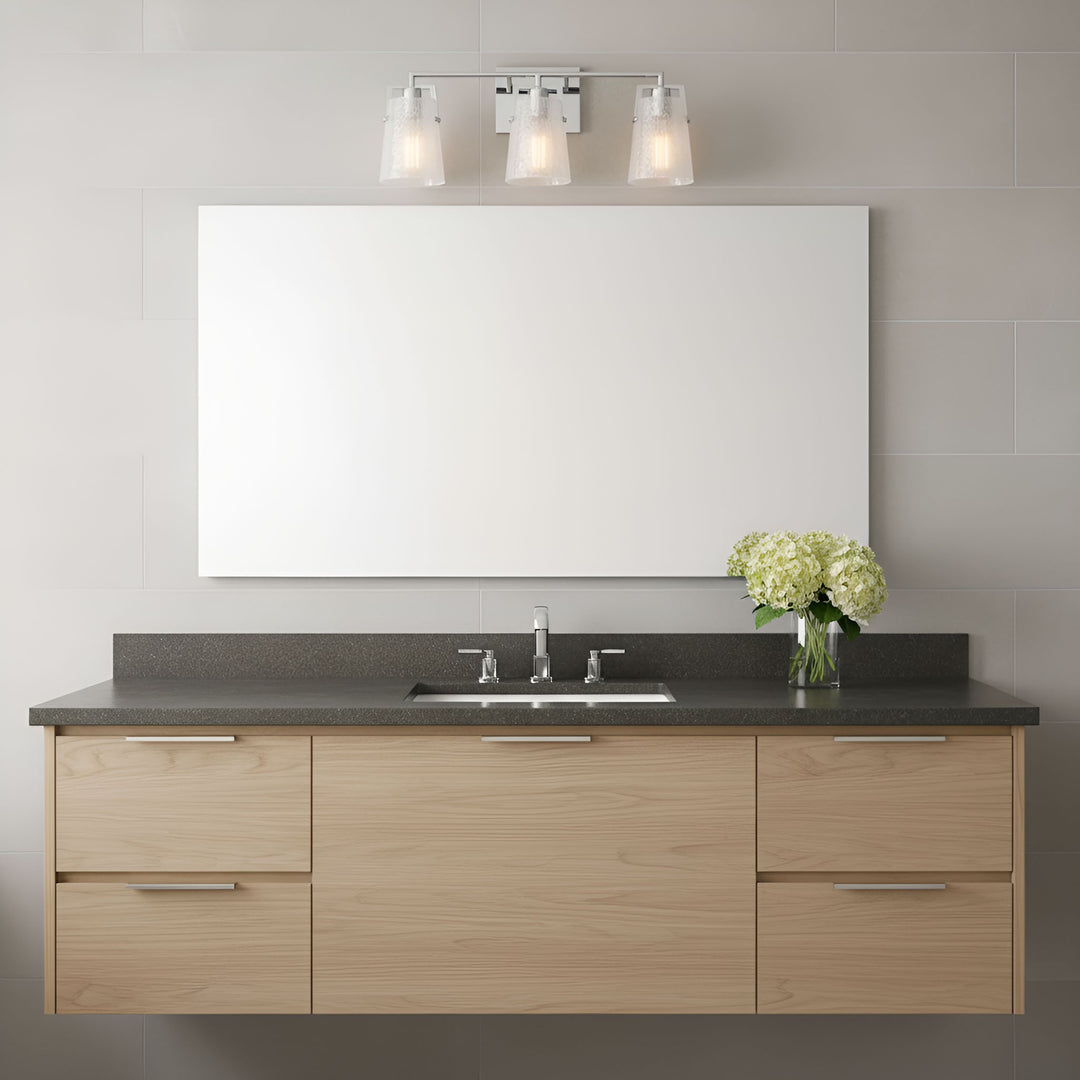 Visual Comfort Studio Canada - DJV1033CHCKG - Three Light Vanity - Crofton - Chrome