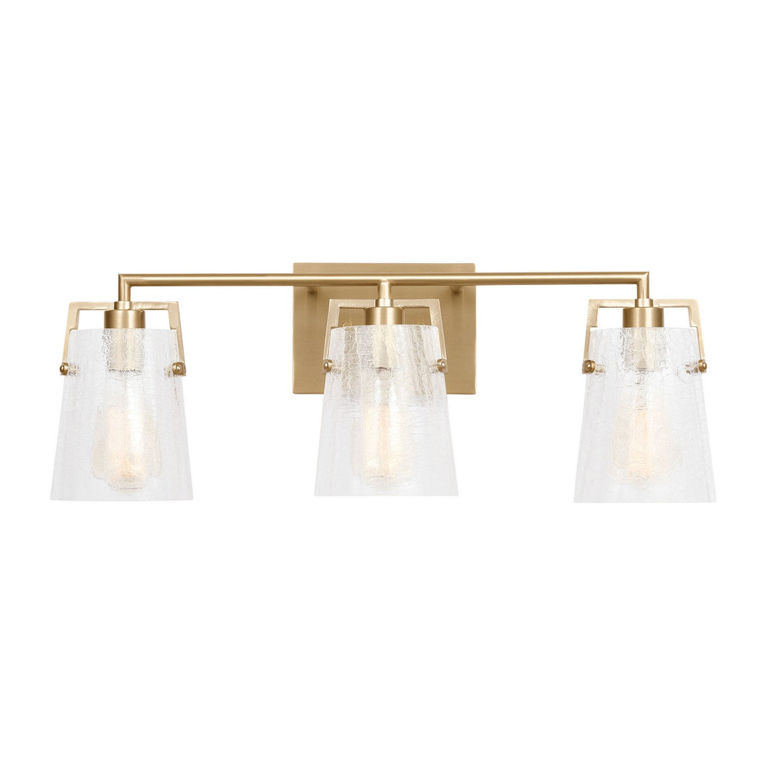 Visual Comfort Studio Canada - DJV1033SBCKG - Three Light Vanity - Crofton - Satin Brass