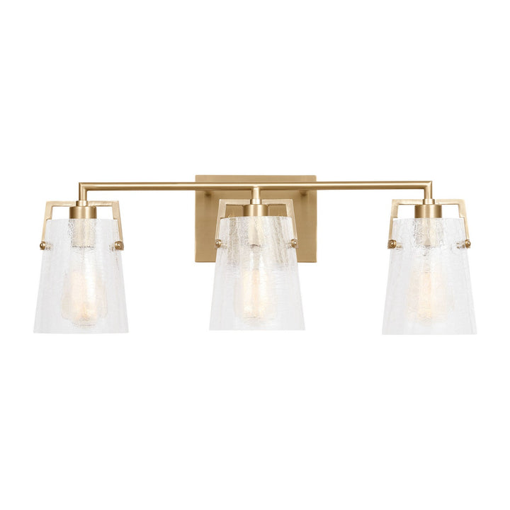 Visual Comfort Studio Canada - DJV1033SBCKG - Three Light Vanity - Crofton - Satin Brass