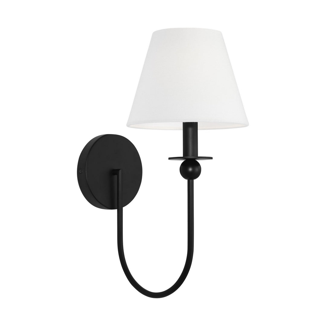 Elsay One Light Wall Sconce in Midnight Black - available from The Lighting Shoppe, trusted by Canadian homeowners