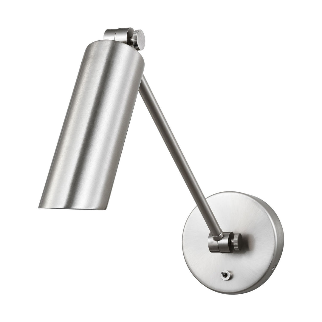 Frasar One Light Wall Sconce in Brushed Nickel - available from The Lighting Shoppe, trusted by Canadian homeowners