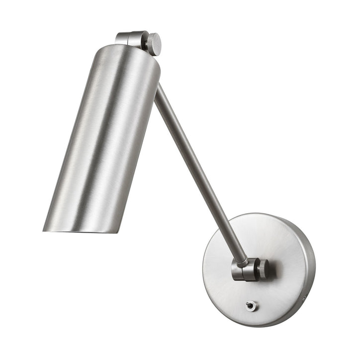 Frasar One Light Wall Sconce in Brushed Nickel - available from The Lighting Shoppe, trusted by Canadian homeowners