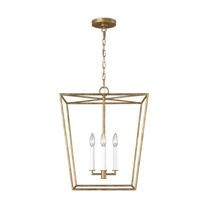 Visual Comfort Studio Canada - EC1344CDG - Four Light Lantern - Viota - Casted Gild