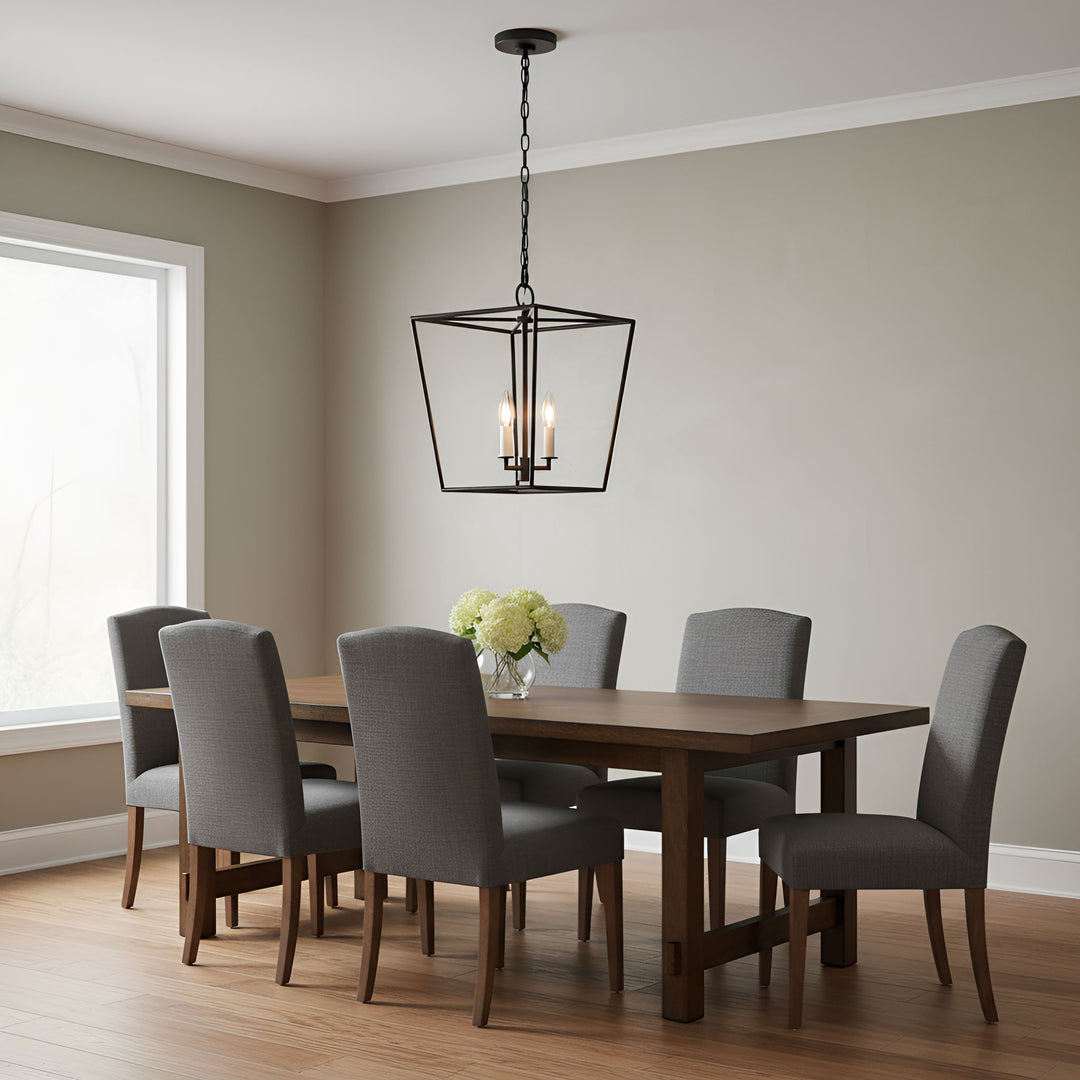 Visual Comfort Studio Canada - EC1353AI - Three Light Lantern - Viota - Aged Iron