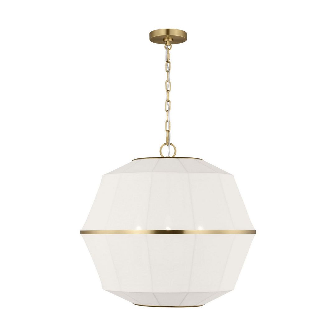 Hikari Three Light Lantern in Burnished Brass - available from The Lighting Shoppe, trusted by Canadian homeowners