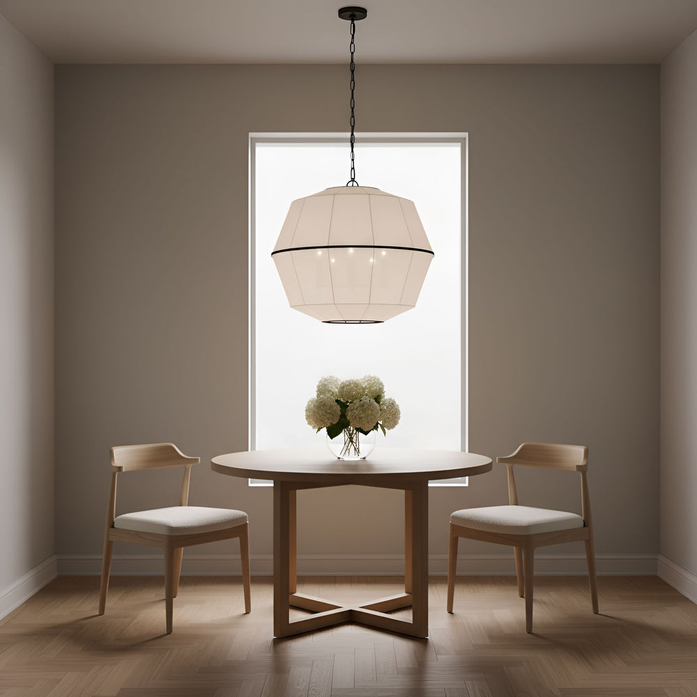 Visual Comfort Studio Canada - EP1475AI - Five Light Chandelier - Hikari - Aged Iron