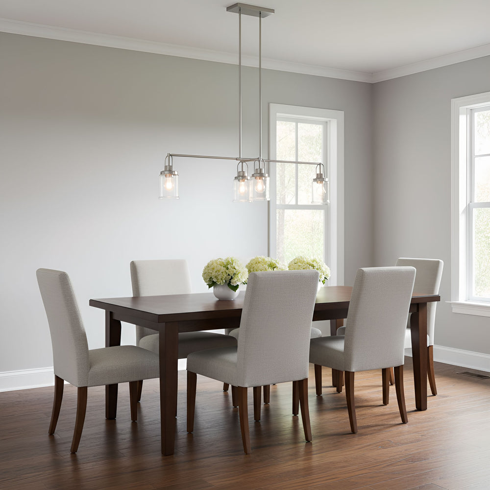 Visual Comfort Studio Canada - GLC1184BS - Four Light Chandelier - Anders - Brushed Nickel