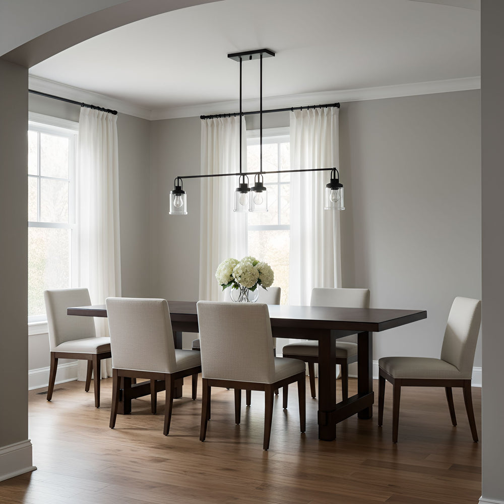 Visual Comfort Studio Canada - GLC1184MBK - Four Light Chandelier - Anders - Midnight Black