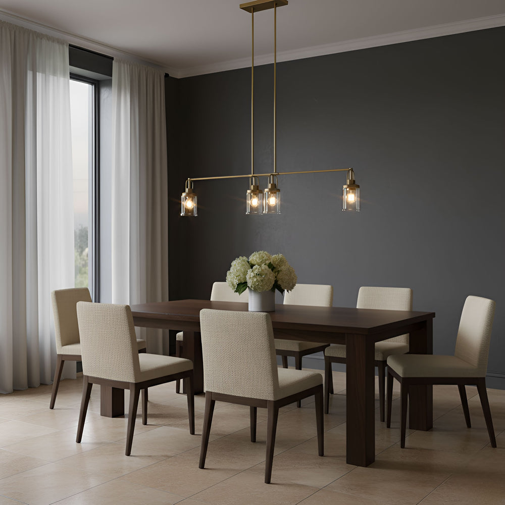 Visual Comfort Studio Canada - GLC1184SB - Four Light Chandelier - Anders - Satin Brass