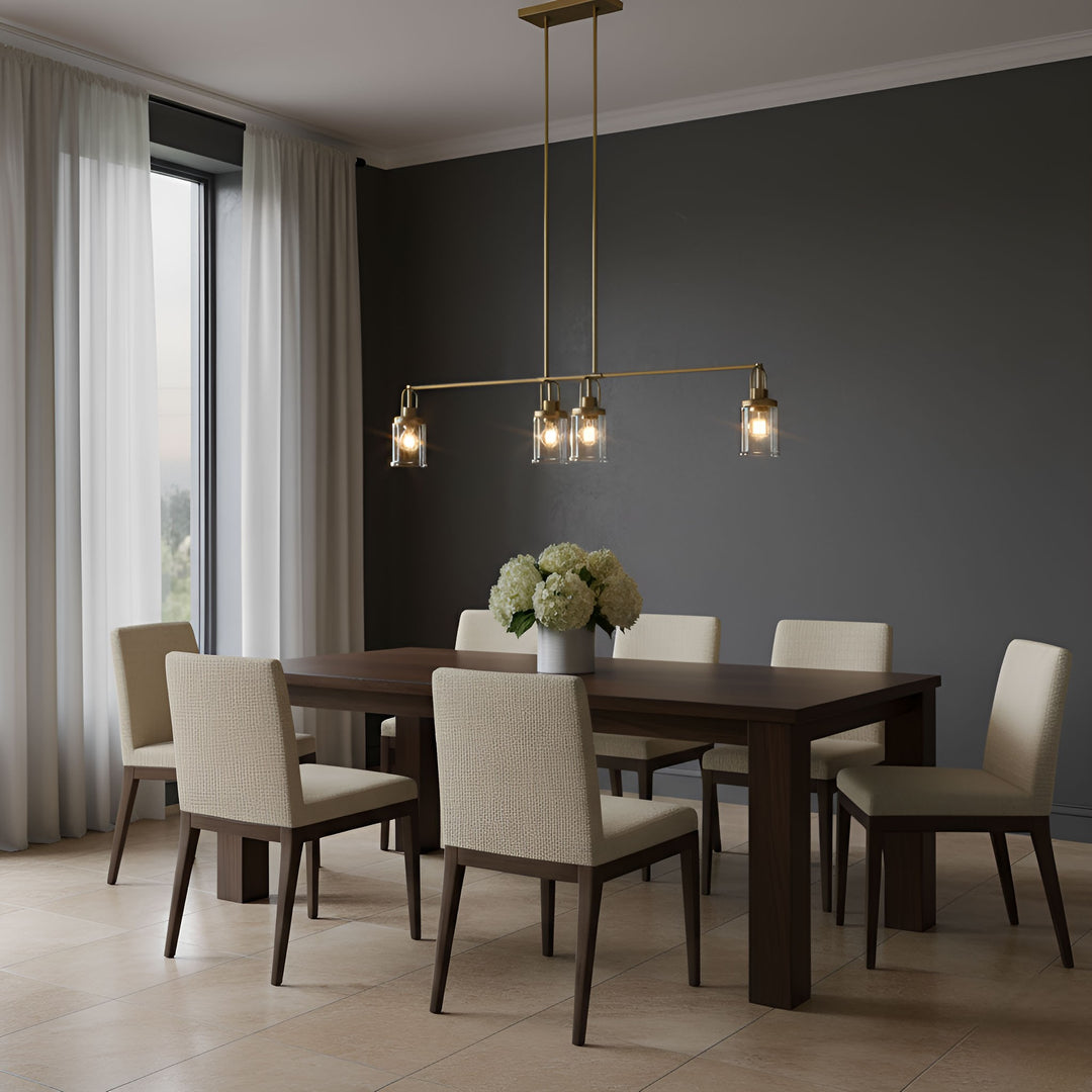 Visual Comfort Studio Canada - GLC1184SB - Four Light Chandelier - Anders - Satin Brass