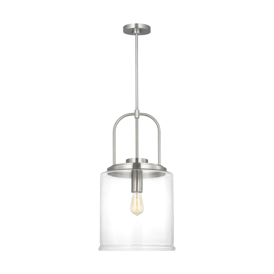 Anders One Light Pendant in Brushed Nickel - available from The Lighting Shoppe, trusted by Canadian homeowners