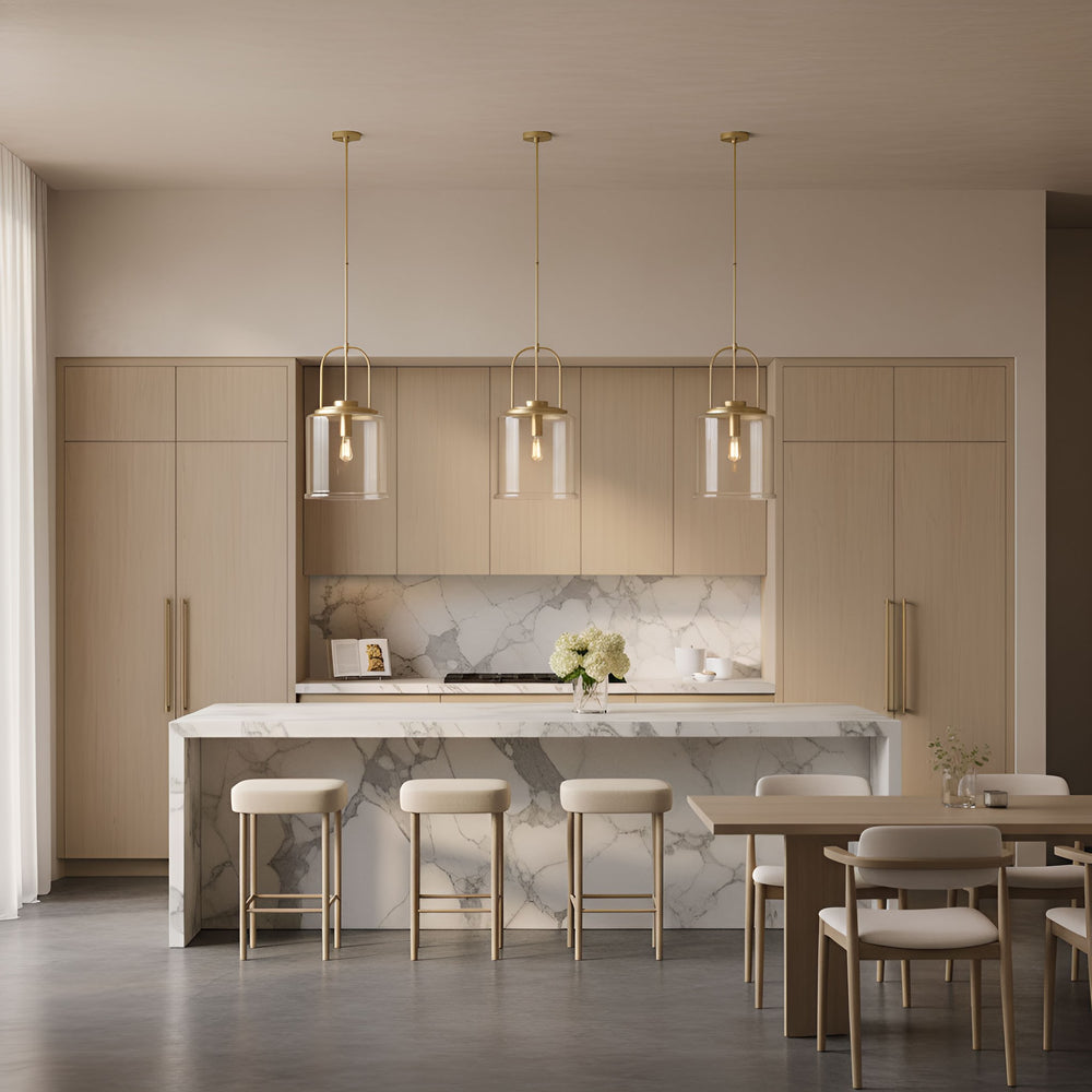 Visual Comfort Studio Canada - GLP1051SB - One Light Pendant - Anders - Satin Brass