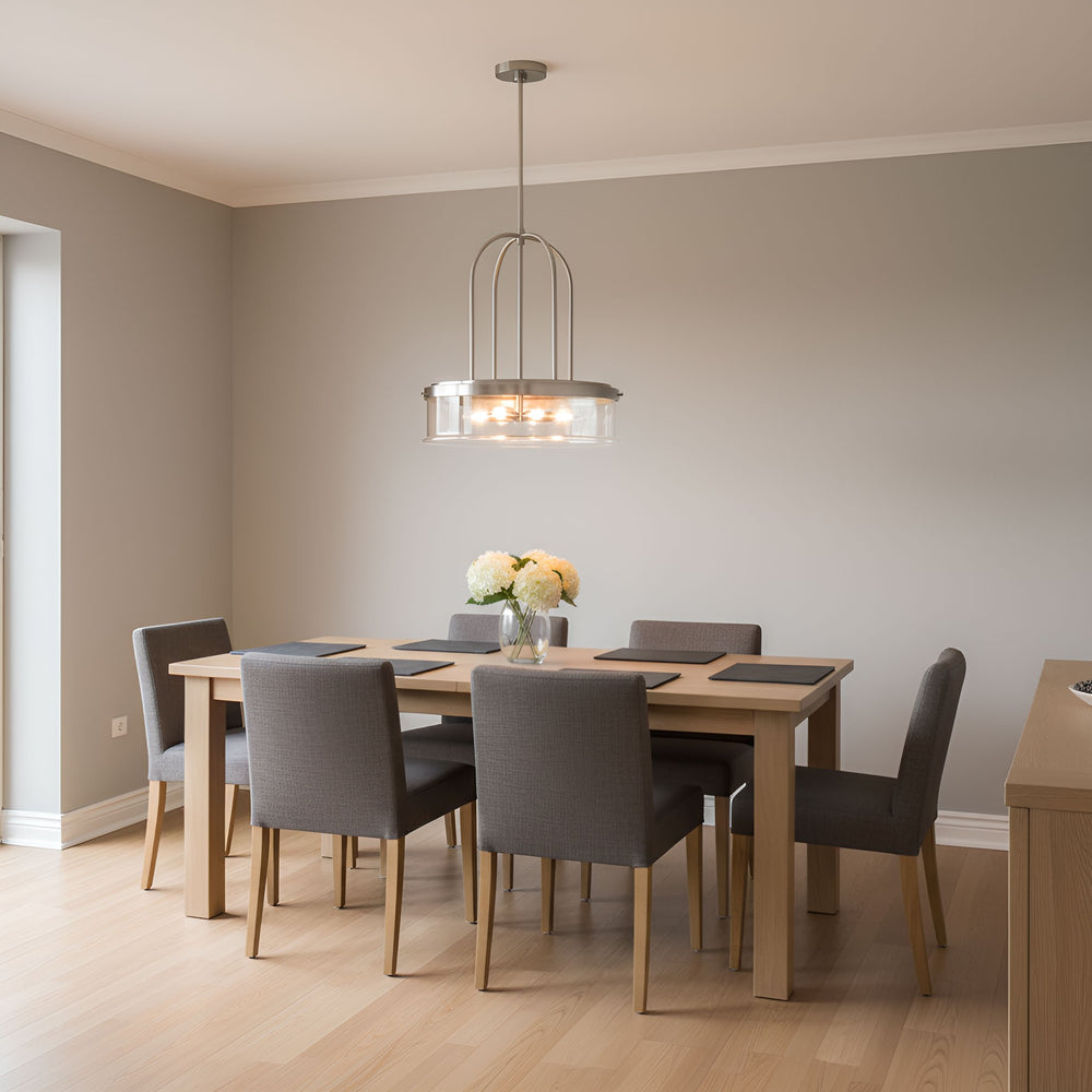 Visual Comfort Studio Canada - GLP1064BS - Four Light Pendant - Anders - Brushed Nickel