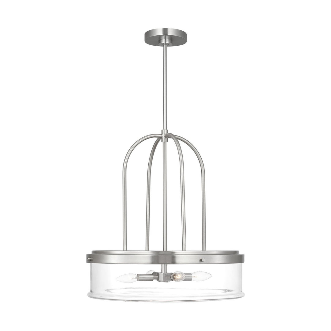 Anders Four Light Pendant in Brushed Nickel - available from The Lighting Shoppe, trusted by Canadian homeowners