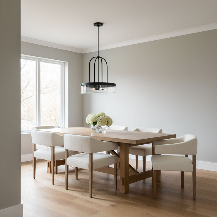 Visual Comfort Studio Canada - GLP1064MBK - Four Light Pendant - Anders - Midnight Black