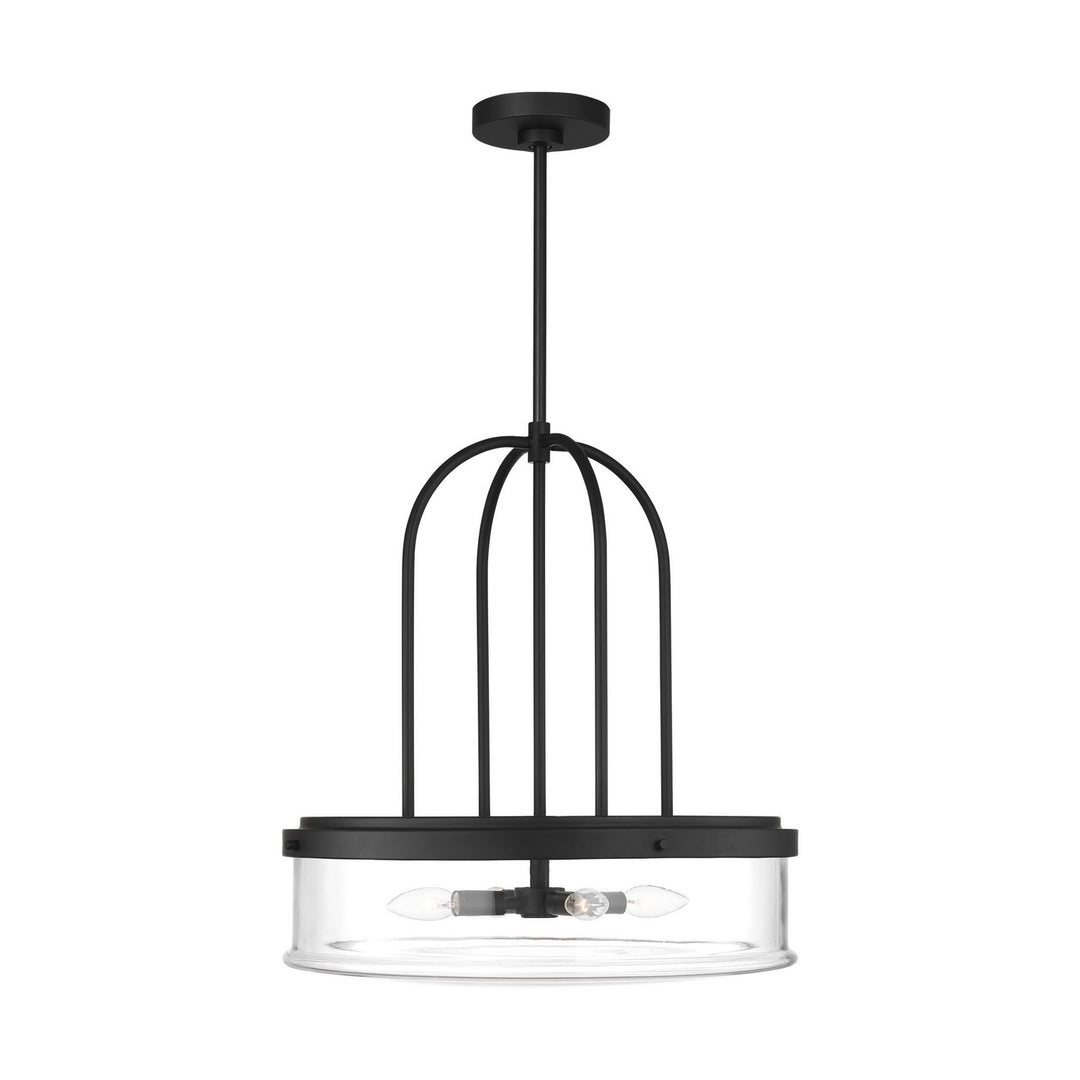Anders Four Light Pendant in Midnight Black - available from The Lighting Shoppe, trusted by Canadian homeowners