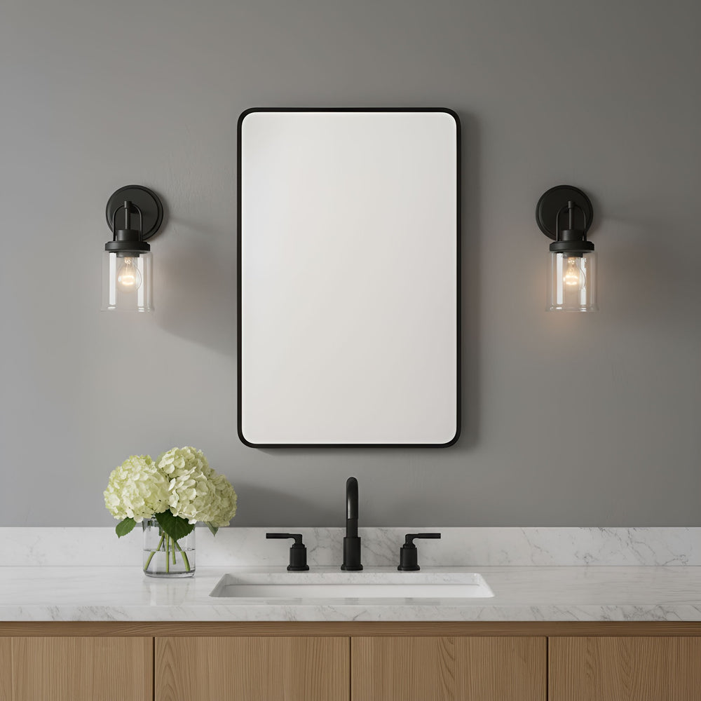 Visual Comfort Studio Canada - GLV1071MBK - One Light Vanity - Anders - Midnight Black