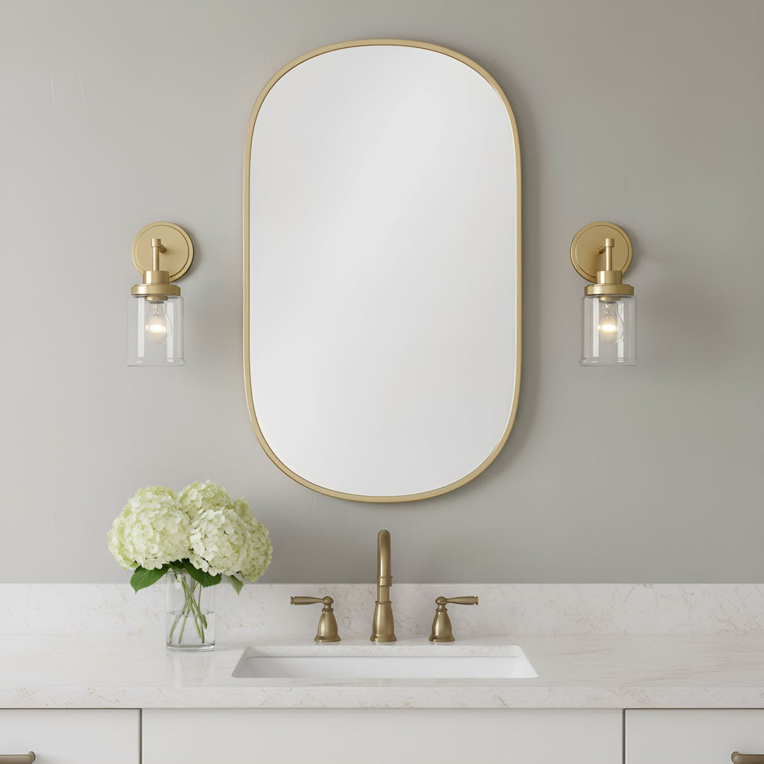 Visual Comfort Studio Canada - GLV1071SB - One Light Vanity - Anders - Satin Brass