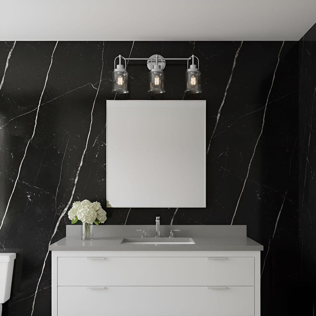 Visual Comfort Studio Canada - GLV1073SB - Three Light Vanity - Anders - Satin Brass