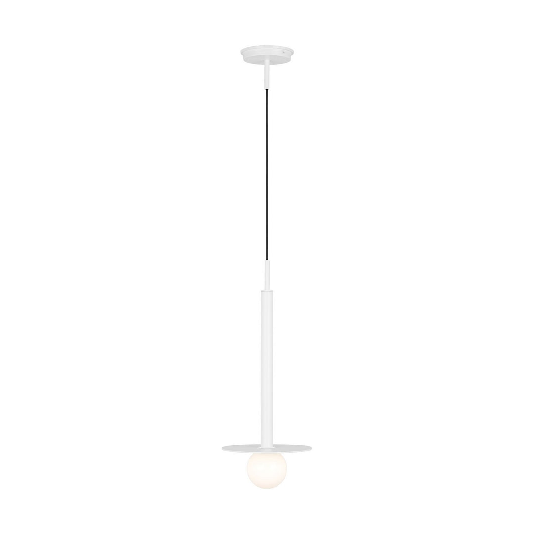Nodes One Light Pendant in Matte White - available from The Lighting Shoppe, trusted by Canadian homeowners