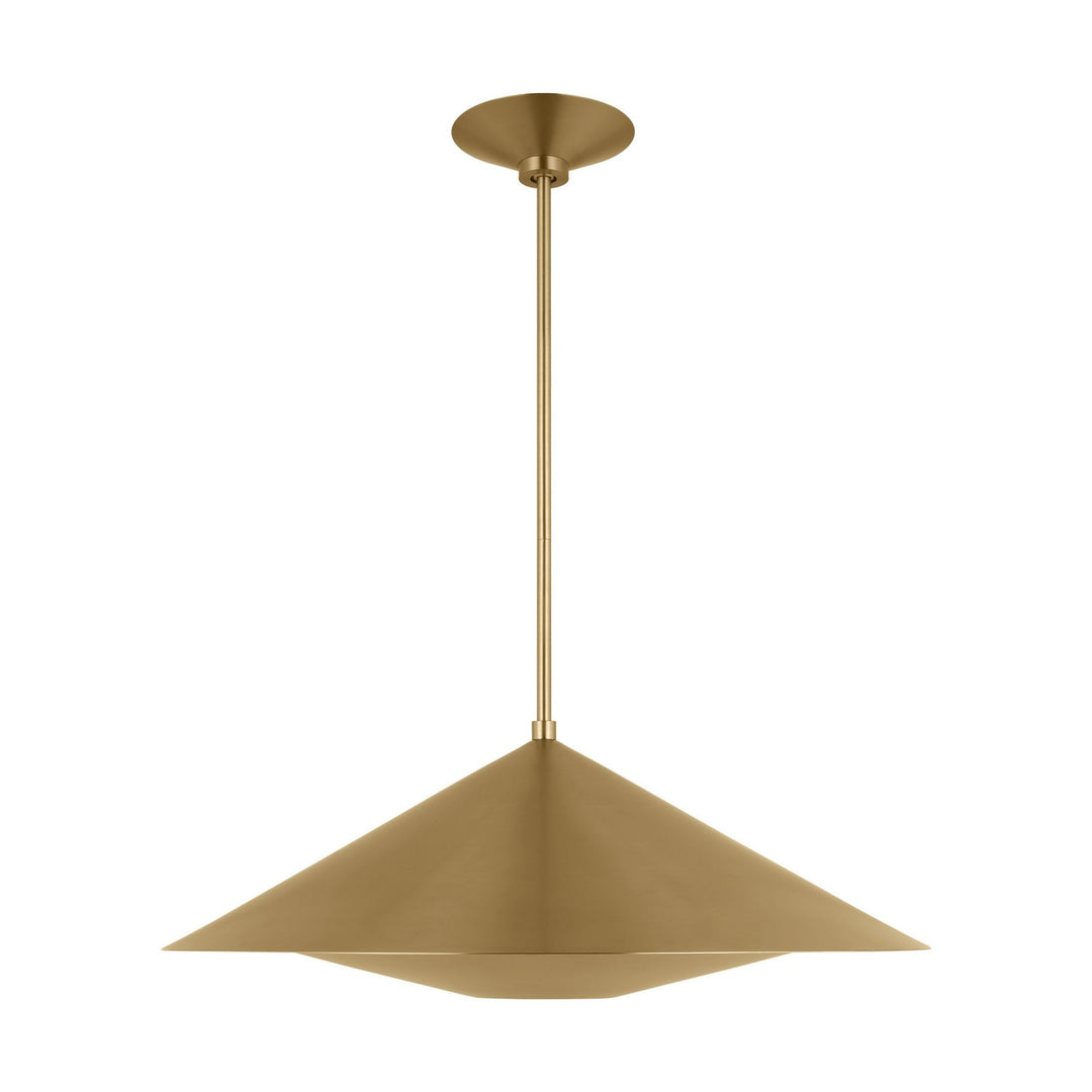 Echo One Light Pendant in Burnished Brass - available from The Lighting Shoppe, trusted by Canadian homeowners