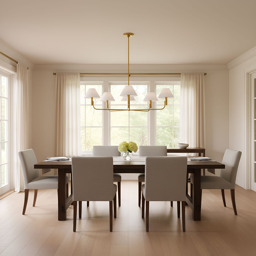 Visual Comfort Studio Canada - SLC1005BBS - Five Light Chandelier - Colfax - Burnished Brass