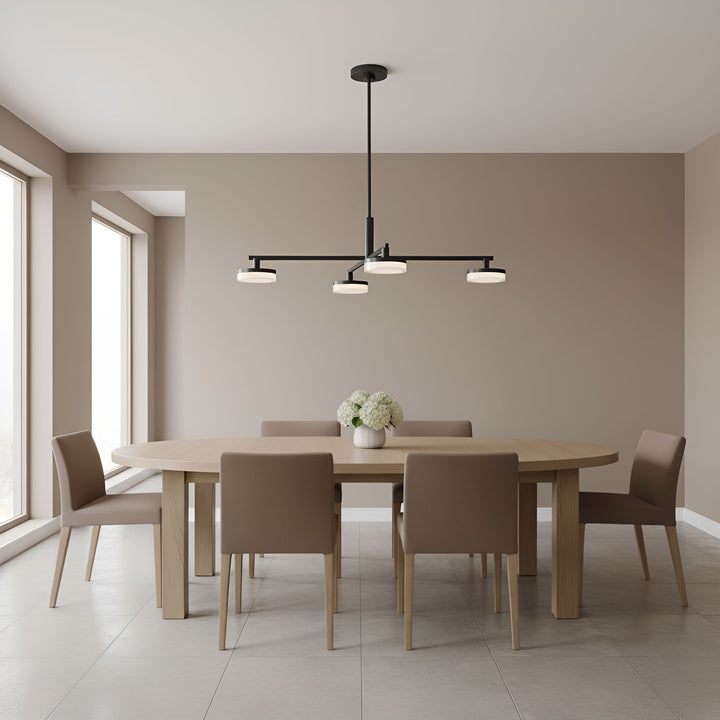 Visual Comfort Studio Canada - SLC1074AI - LED Chandelier - Khan - Aged Iron