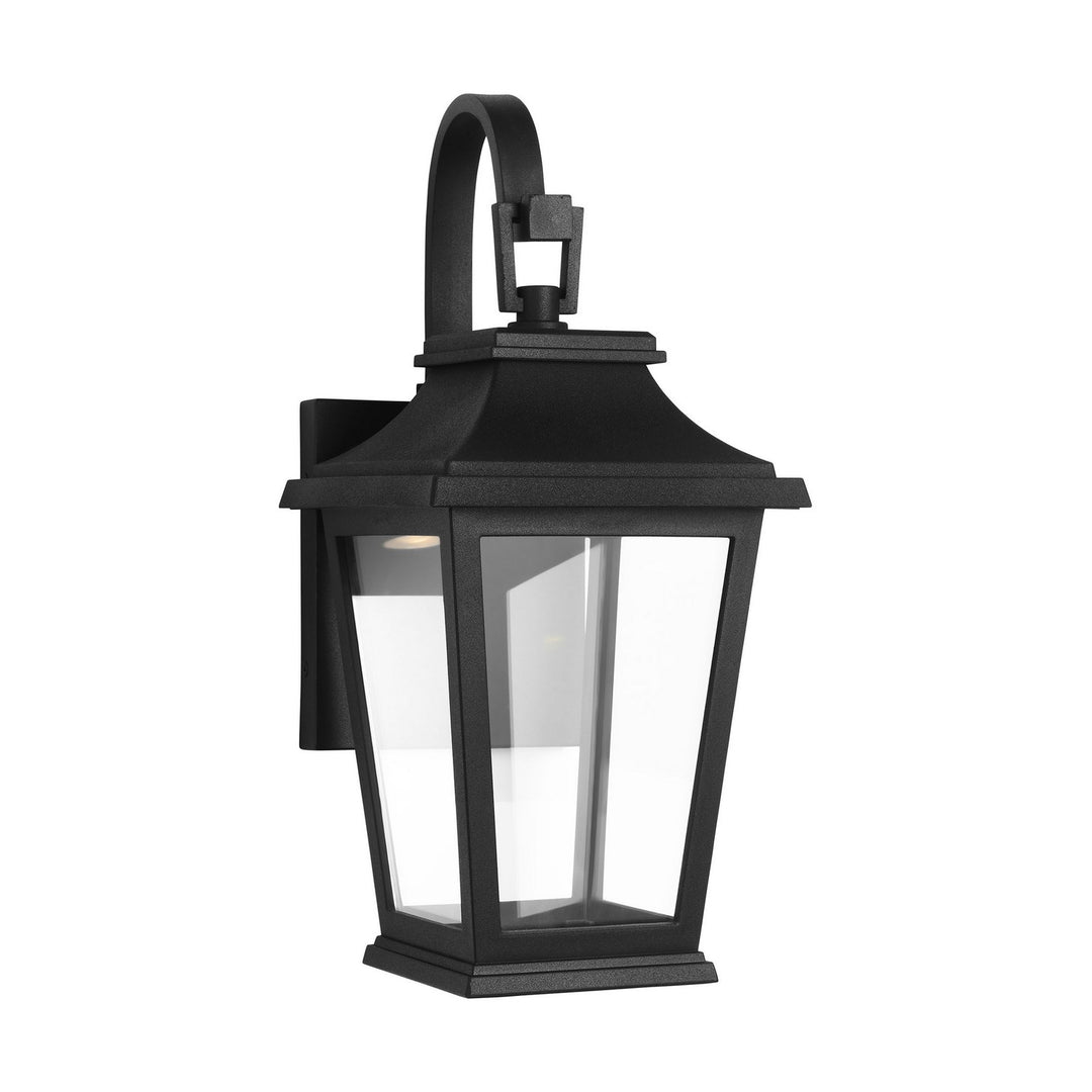 Warren LED Wall Lantern in Textured Black - available from The Lighting Shoppe, trusted by Canadian homeowners