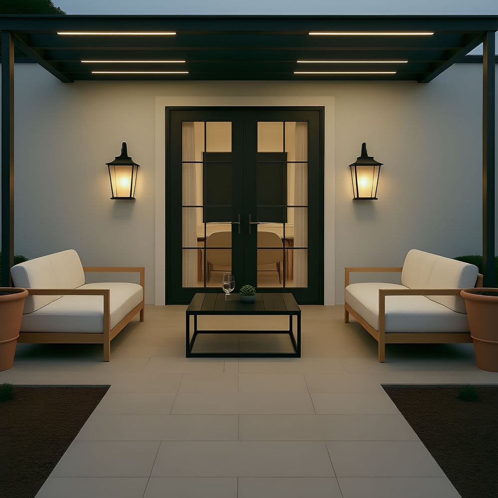 Visual Comfort Studio Canada - SLO1241TXB - LED Wall Lantern - Warren ...