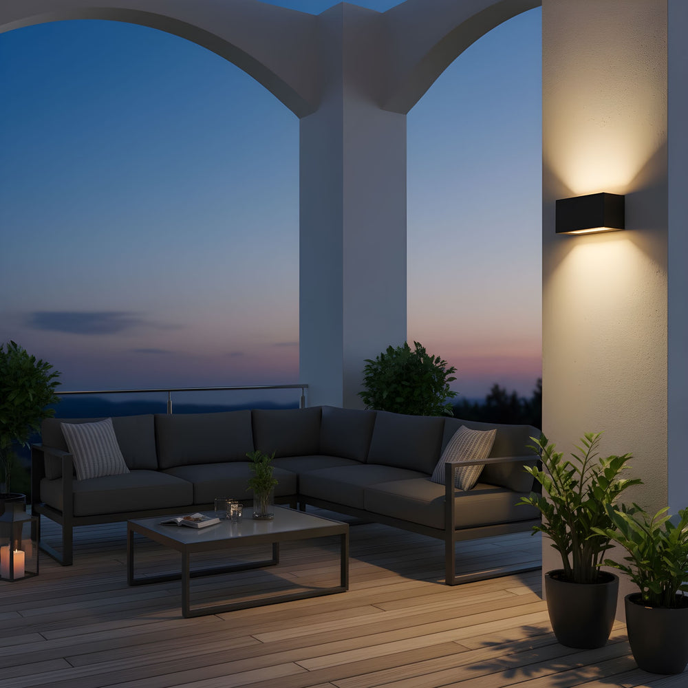 Visual Comfort Studio Canada - SLO1281TXB - LED Wall Lantern - Kukei - Textured Black