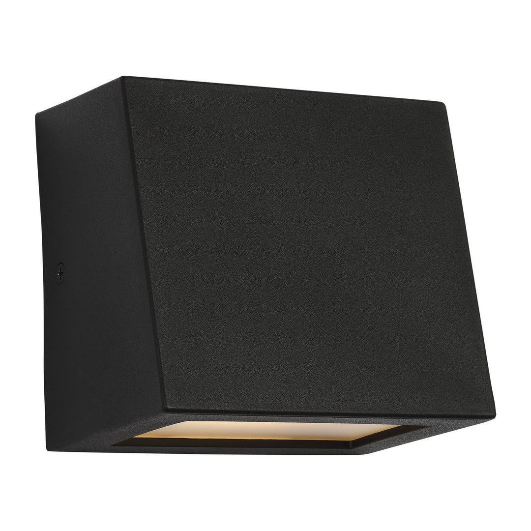 Kakudo LED Wall Lantern in Textured Black - available from The Lighting Shoppe, trusted by Canadian homeowners