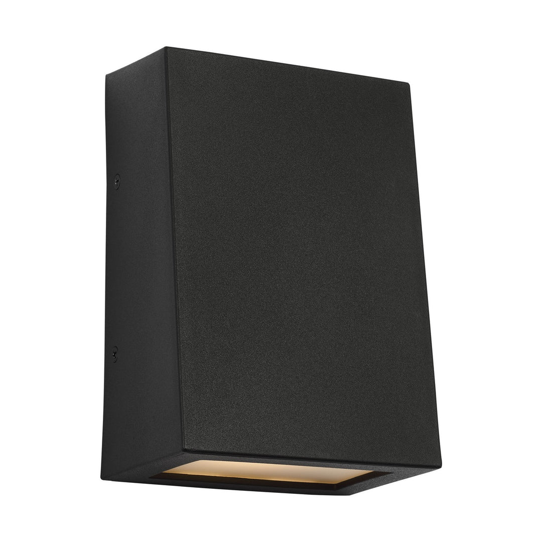 Kakudo LED Wall Lantern in Textured Black - available from The Lighting Shoppe, trusted by Canadian homeowners