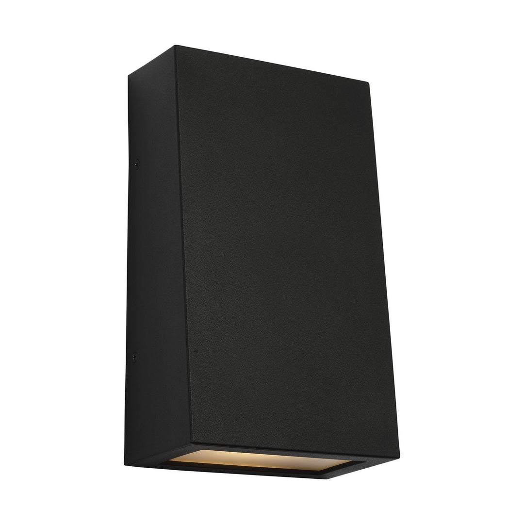Kakudo LED Wall Lantern in Textured Black - available from The Lighting Shoppe, trusted by Canadian homeowners