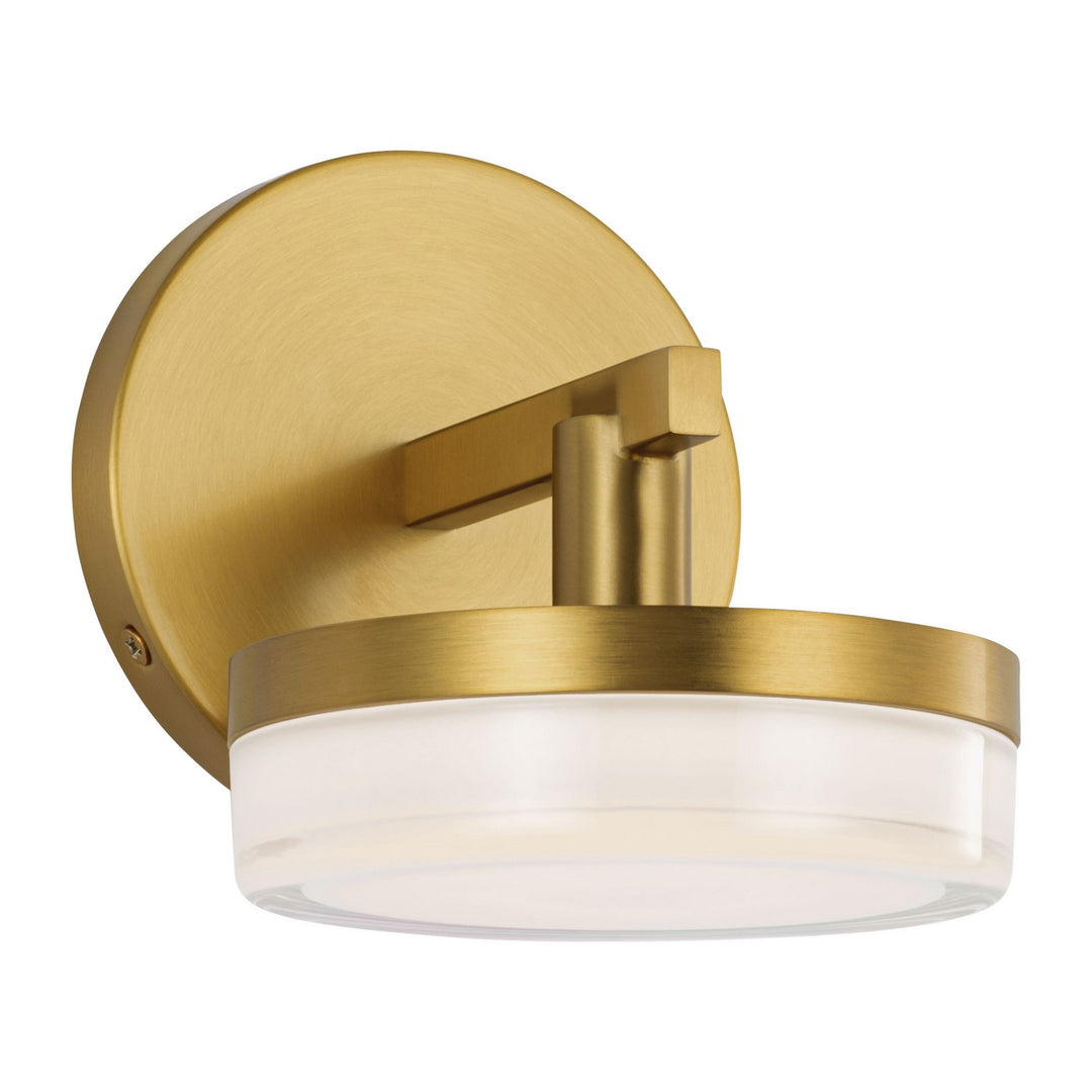 Khan LED Wall Sconce in Burnished Brass - available from The Lighting Shoppe, trusted by Canadian homeowners