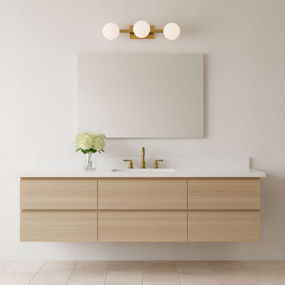 Visual Comfort Studio Canada - SLW1043BBS - Three Light Wall Sconce - Altair - Burnished Brass